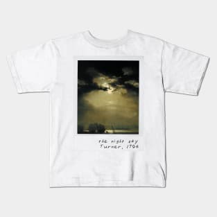 the night sky - turner Kids T-Shirt